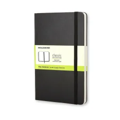 Moleskine Classic Notebook Pocket (9×14 cm), svart hård pärm – 192 olinjerade sidor