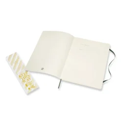 Moleskine Classic Notebook XL (19×25 cm), grön mjuk pärm – 192 linjerade sidor