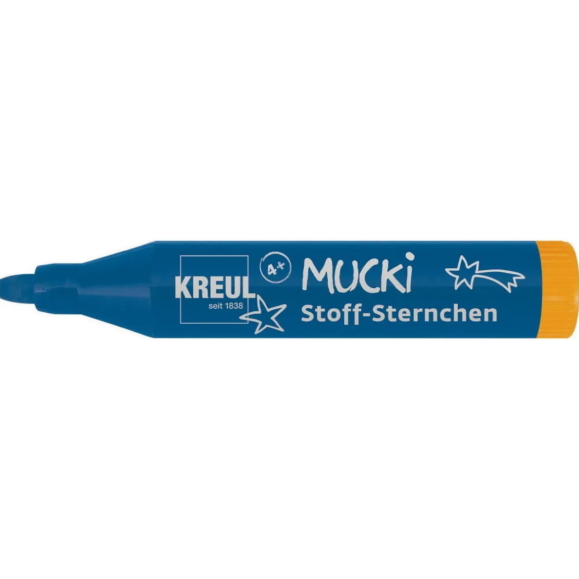 Mucki textilpennor stjärnor, 5-pack
