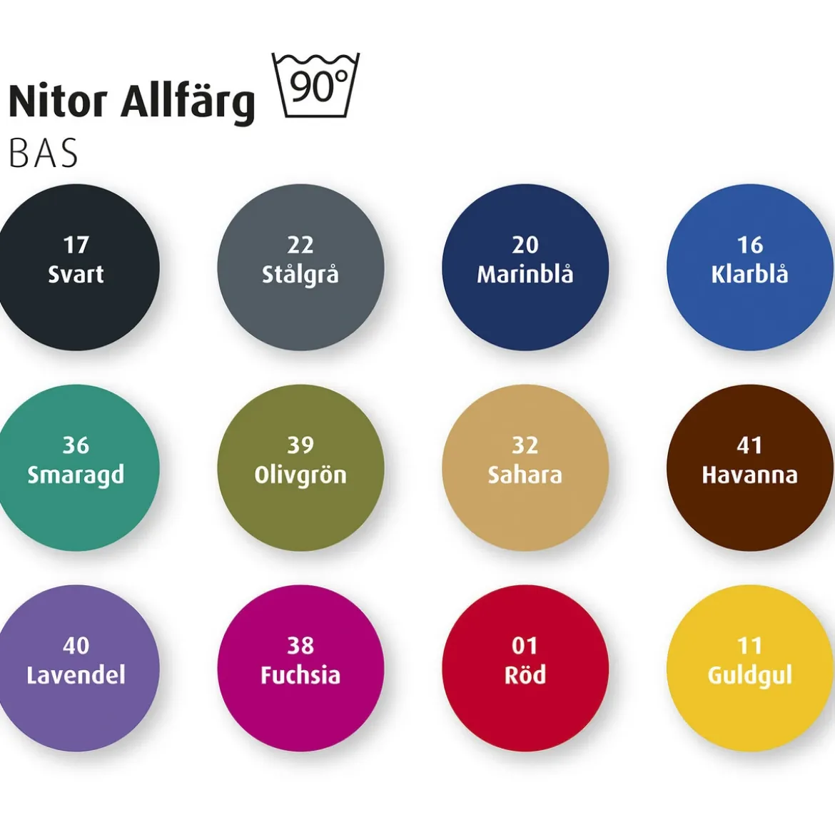 Nitor Allfärg 11 Gul