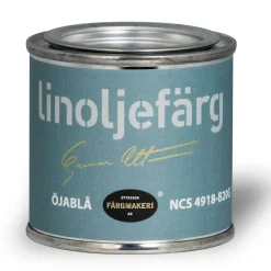 Ottossons Färgmakeri linoljefärg 100 ml, Öjablå 4918–B20G