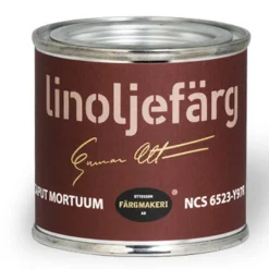 Ottossons Färgmakeri linoljefärg 100 ml, Caput Mortuum 6523–Y97R