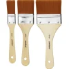 3-pack moddlare med trähandtag och metallhylsa – 2,5 – 5 – 7,5 cm borstbredd