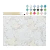 Paint by number / måla efter nummer – suckulent, 35×25 cm + 18 färger & 3 penslar
