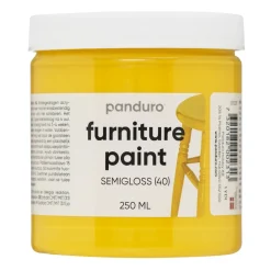 Panduro Furniture Paint möbelfärg, gul 250 ml