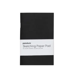Panduro Sketch, skissblock med mjuk pärm, 9×14 cm, 20 ark, 140 g/m²