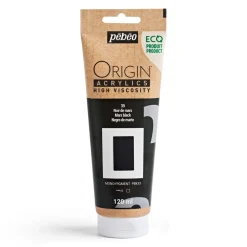 Pebeo Origin Acrylics akrylfärg 120 ml Mars black 39