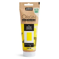 Pebeo Origin Acrylics akrylfärg 120 ml Primary yellow 02