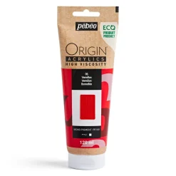 Pebeo Origin Acrylics akrylfärg 120 ml Vermilion 06