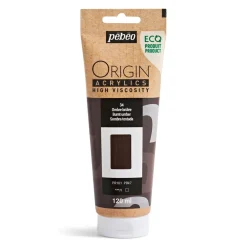 Pebeo Origin Acrylics akrylfärg 120 ml Burnt umber 34