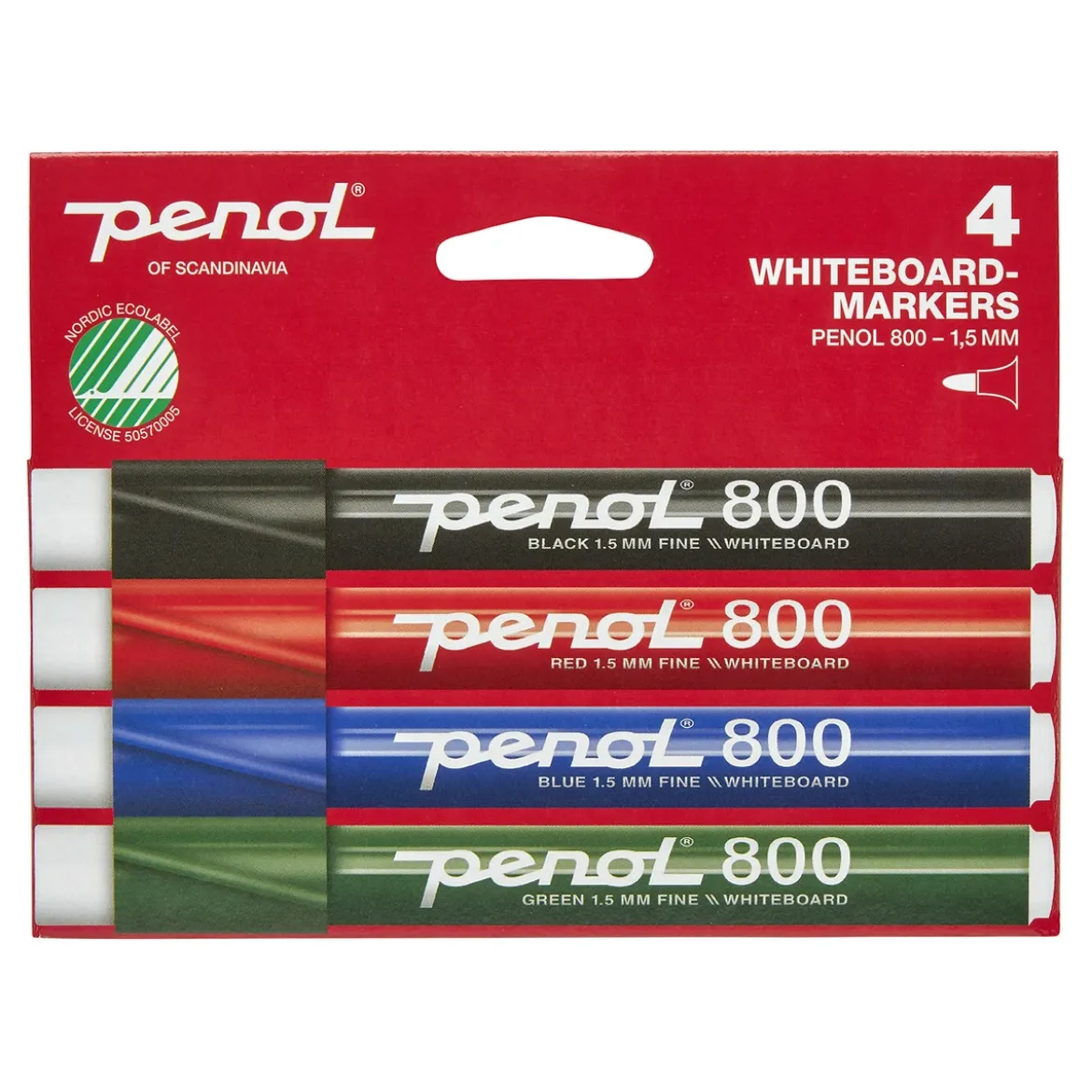 Penol 800 whiteboardmarker 4-p
