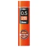 Pentel blyertsstift refill – 0,5 mm 2B. Innehåller 40 stift.