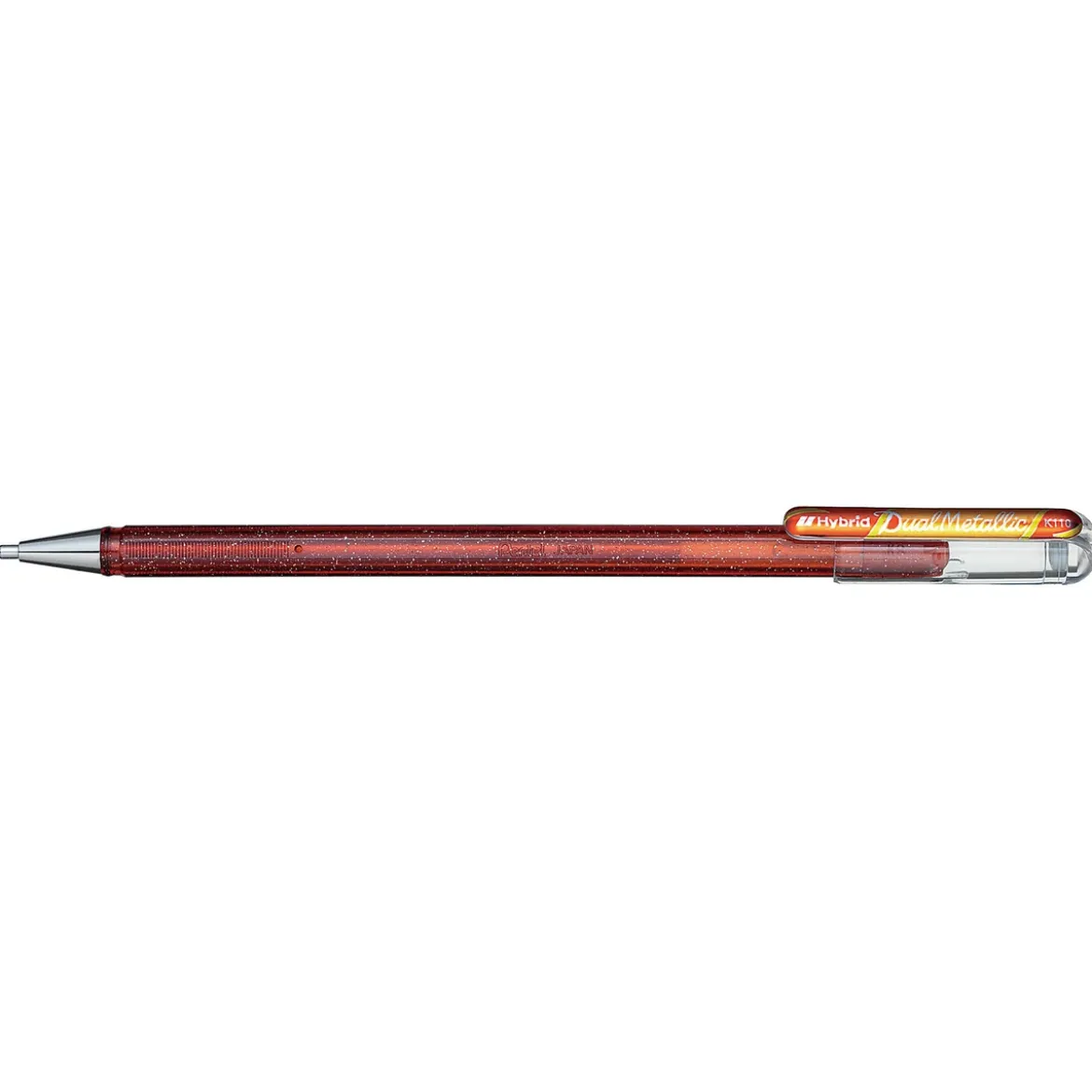 Pentel Met Roller orange/gul