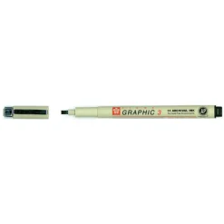 Pigma Graphic 3,0mm Svart