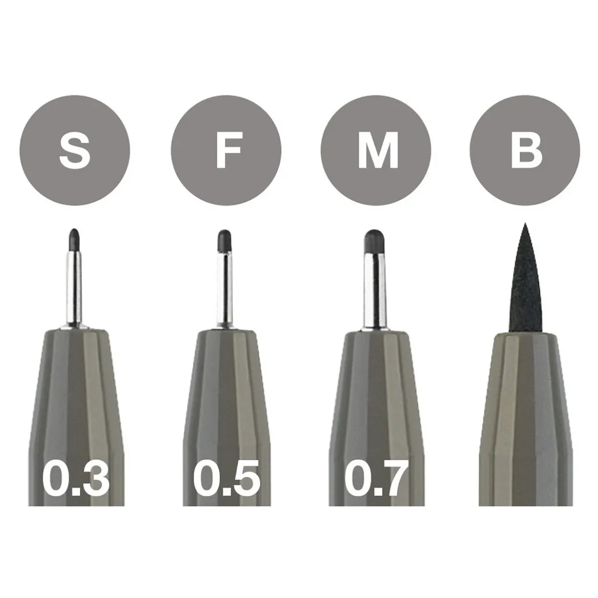 PITT artist pen M Warm grey IV