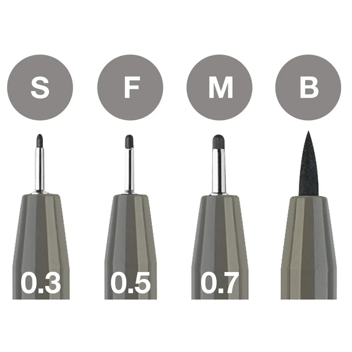 PITT artist pen S Warm grey IV