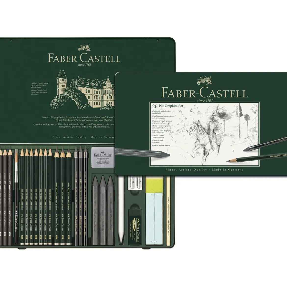 Pitt Graphite set 26 st