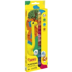 Plastilina leklera 15×15g – 15 färgglada lekleror som inte torkar