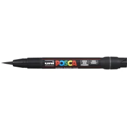 Posca Brush Black 1-10 mm