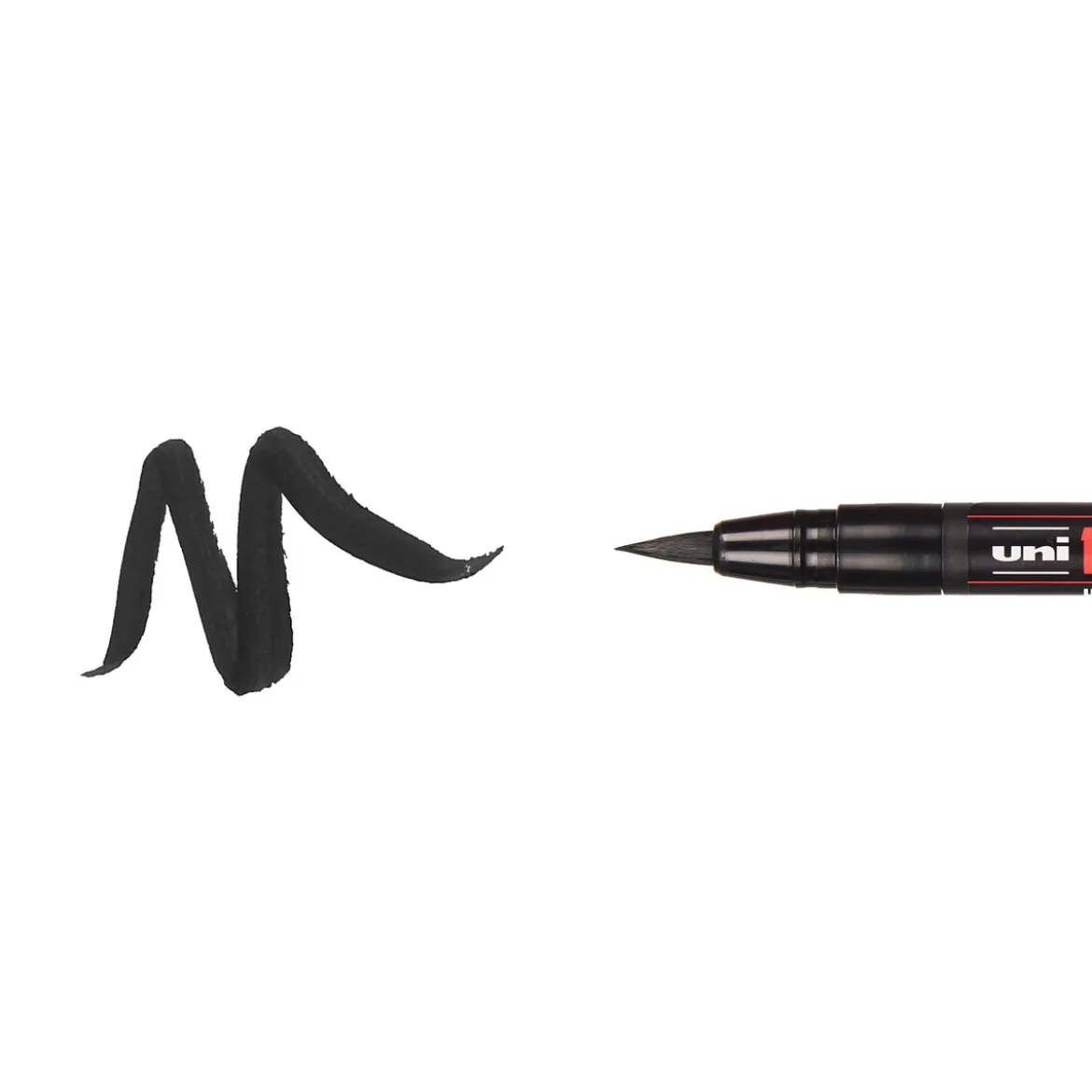 Posca Brush Red 1-10 mm