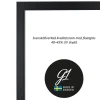 Ram 2E svart 10x15cm
