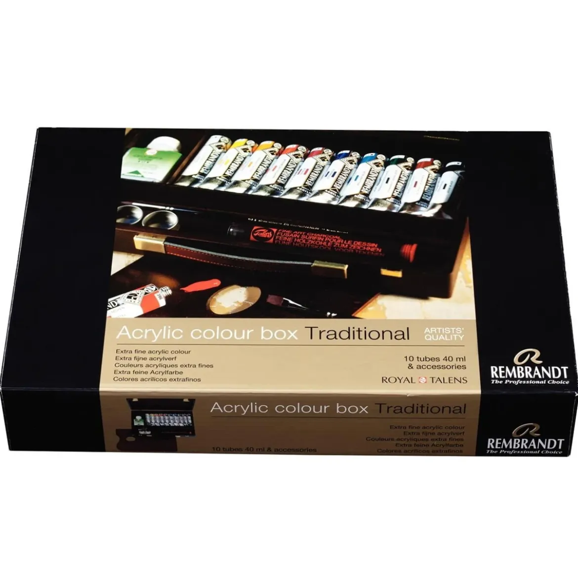 Rembrandt Akrylfärg Traditional Box 10x40 ml