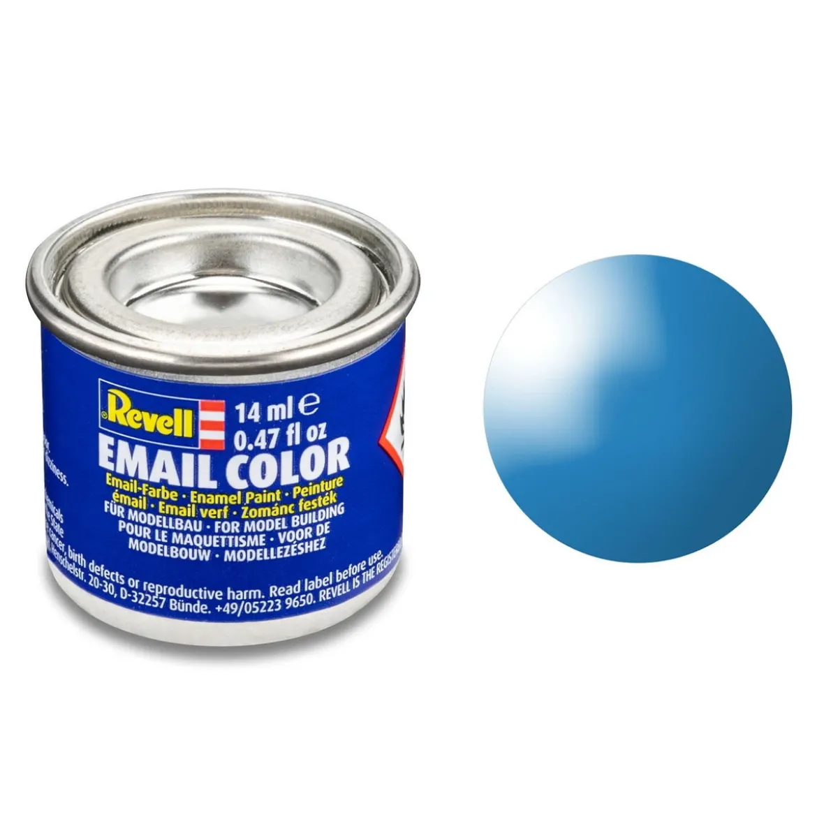 Revell hobbyfärg 14 ml - 50 Light blue / gloss