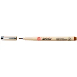 Sakura Pigma Brush Brown – brun penselspets