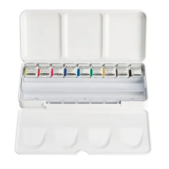 Schmincke Akademie Aquarell Kreatima Edition – akvarell-set med 9 halvkoppar