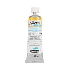 Schmincke Norma Blue vattenlöslig oljefärg 35 ml Naples yellow light 21226