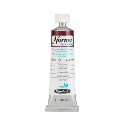 Schmincke Norma Blue vattenlöslig oljefärg 35 ml Ruby red 21346