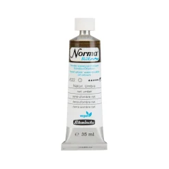 Schmincke Norma Blue vattenlöslig oljefärg 35 ml Natural umber 21622