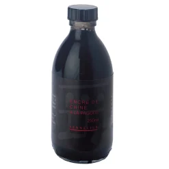Sennelier Ink A La pagode, svart tusch / bläck 250 ml