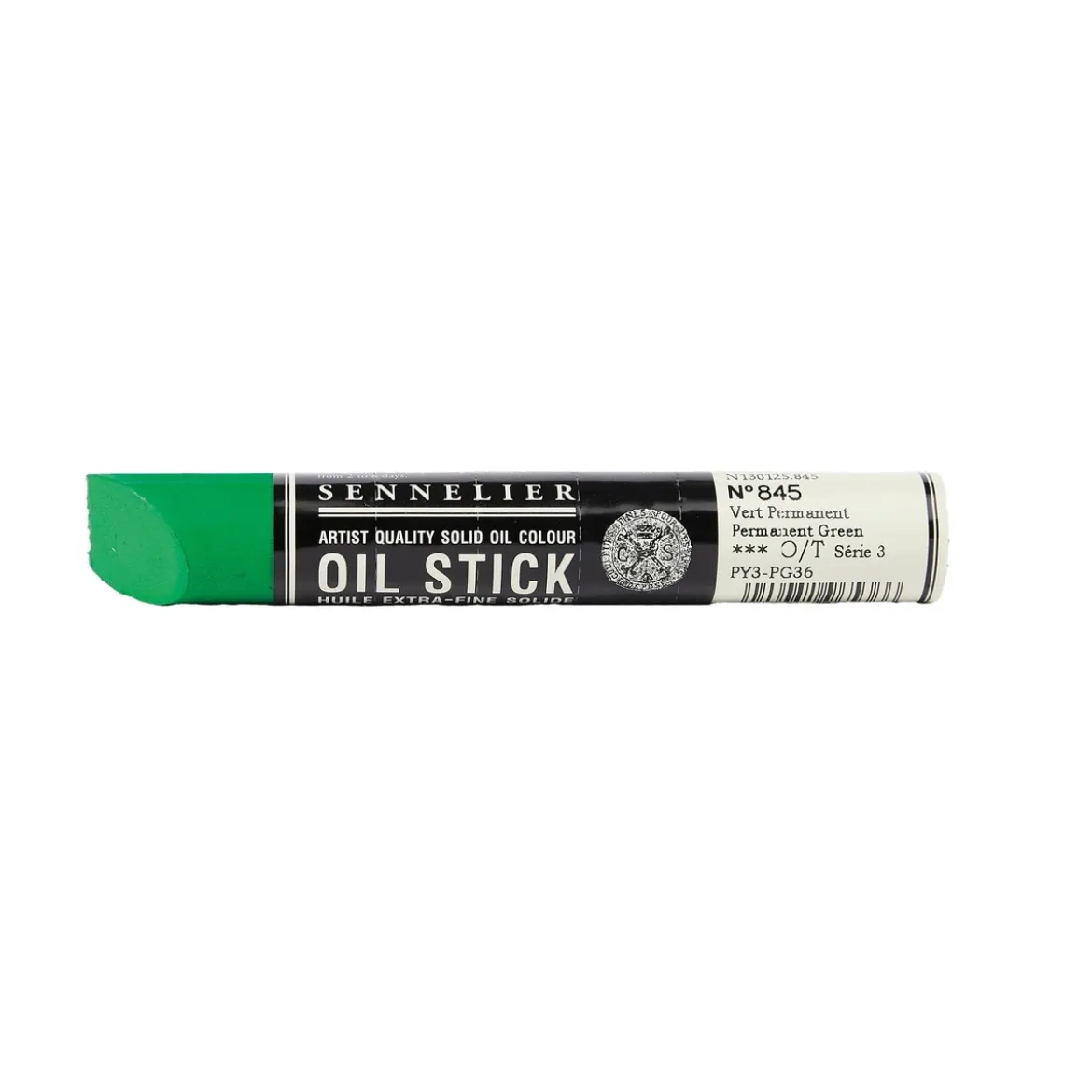 Sennelier Oil Stick 38 ml, oljefärgskrita Permanent Green 845
