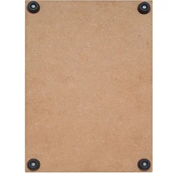 Skärunderlag för linoleum 30×40 cm, av spånplatta med gummifötter