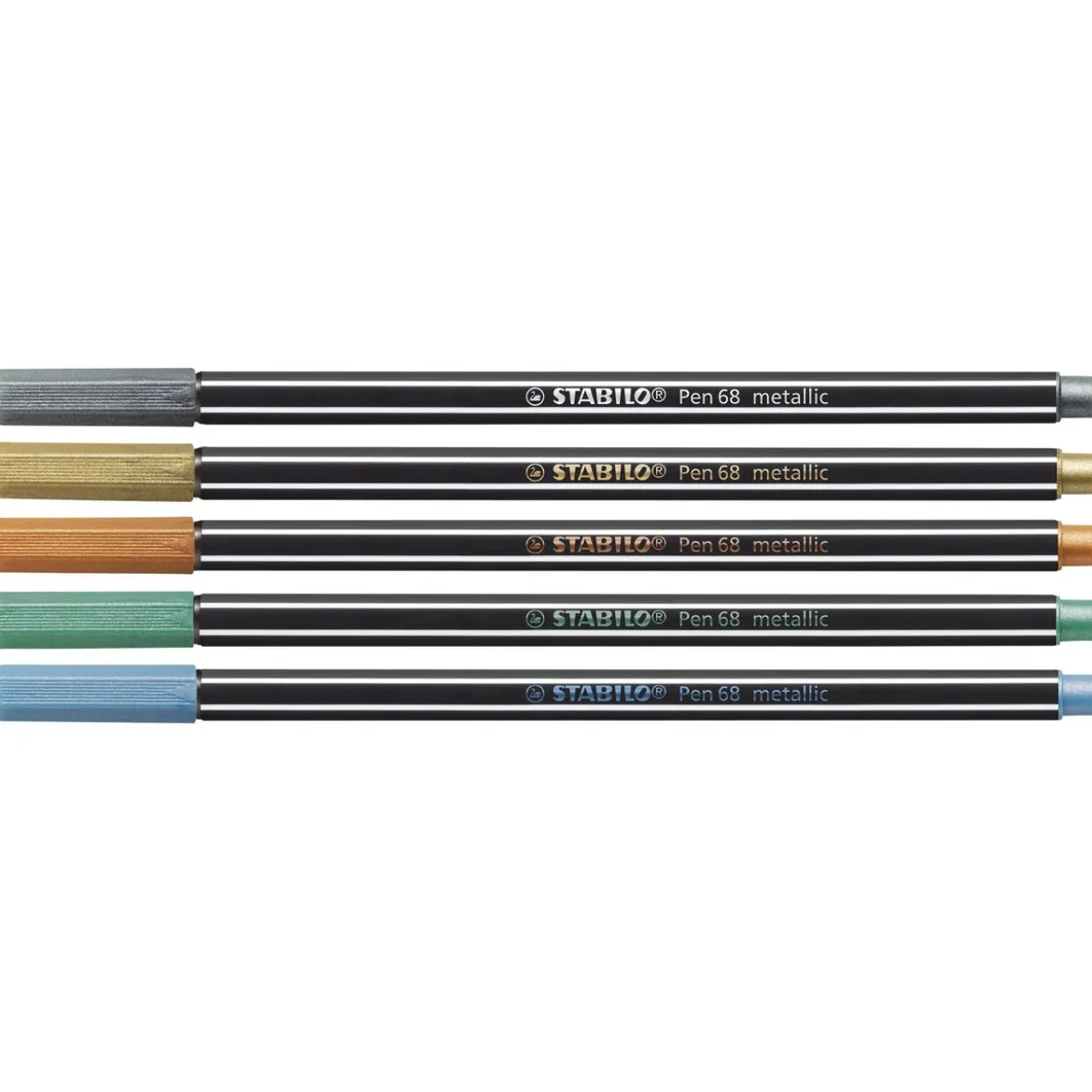 Stabilo Pen 68 Metallic 6-pack