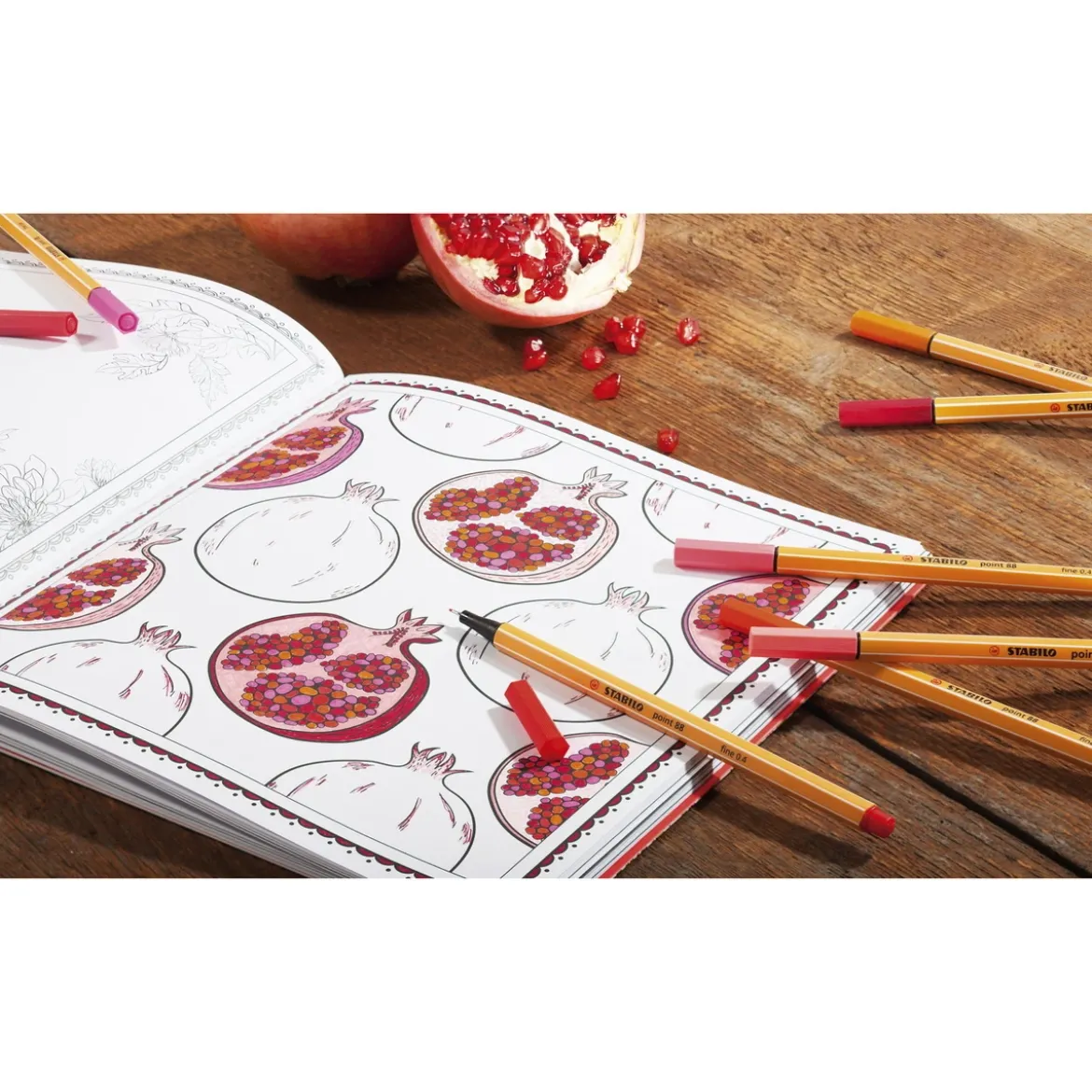 Stabilo point 88 set 8p pastel