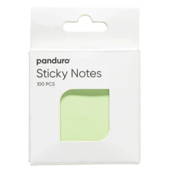 Sticky notes, självhäftande papperslappar, 75×75 mm, 100 st.