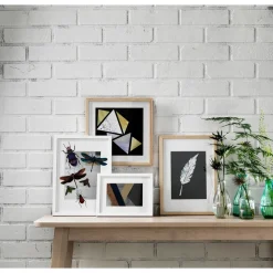 Svart passepartout 30×40 cm – innermått 19×29 cm