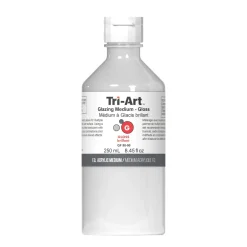 Tri-Art Glazing Medium Gloss 250 ml, laserande blankt medium för akrylfärg