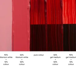 Tri-Art High Viscosity akrylfärg 60 ml Burnt Crimson