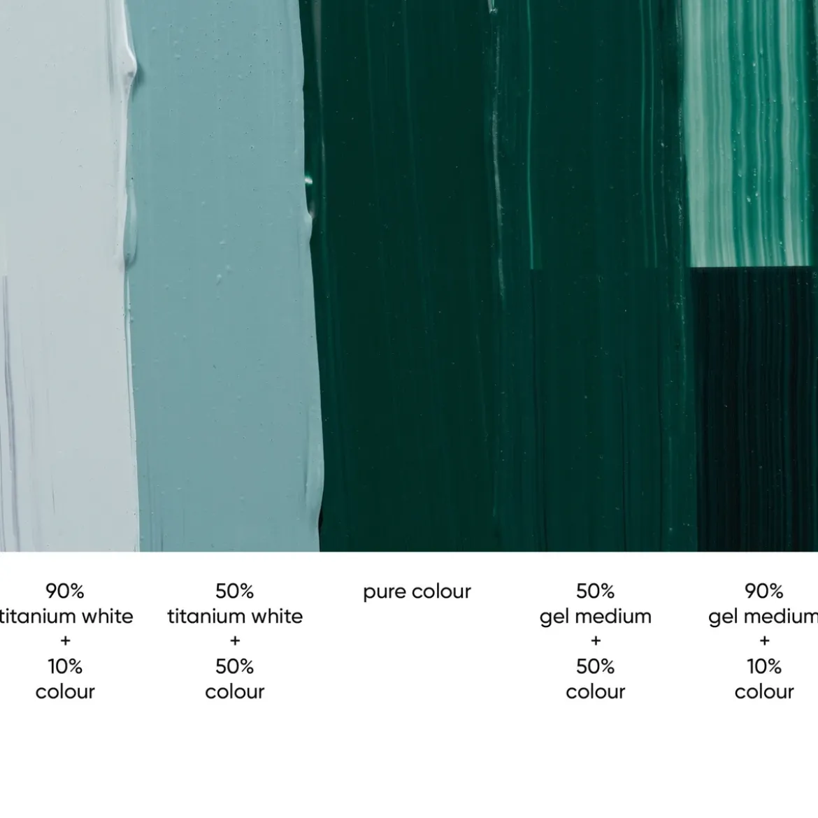 Tri-Art High Viscosity akrylfärg 60 ml Cobalt Green