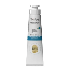 Tri-Art High Viscosity akrylfärg 60 ml Iridescent Pale Gold