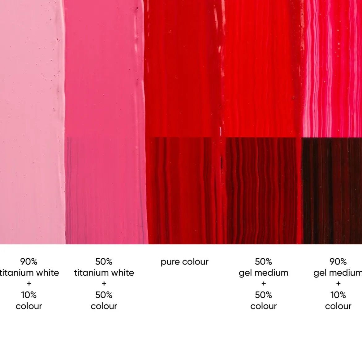 Tri-Art High Viscosity akrylfärg 60 ml Naphthol Red Medium