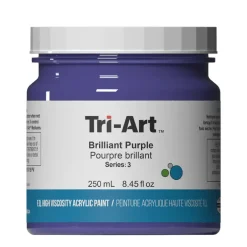 Tri-Art High Viscosity akrylfärg 250 ml Briliant Purple