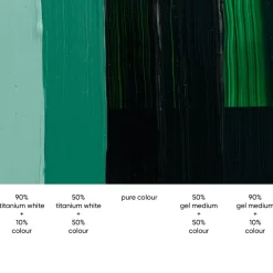 Tri-Art High Viscosity akrylfärg 250 ml Sap Green