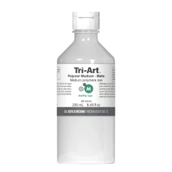 Tri-Art Polymer Medium Matte 250 ml, matt förtunningsmedel för akrylfärg