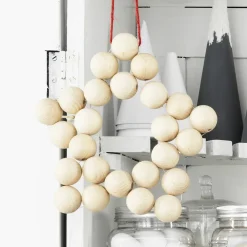 Träkulor 30 mm 6 st