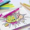 Tuschpennor Grip Neon/Past 10p