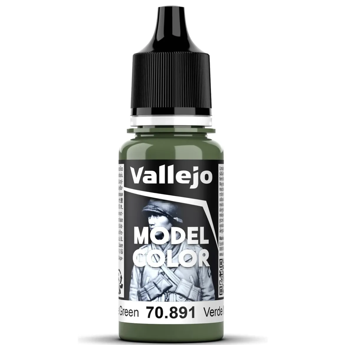 Vallejo Model Color 18 ml Intermediate green mat 891